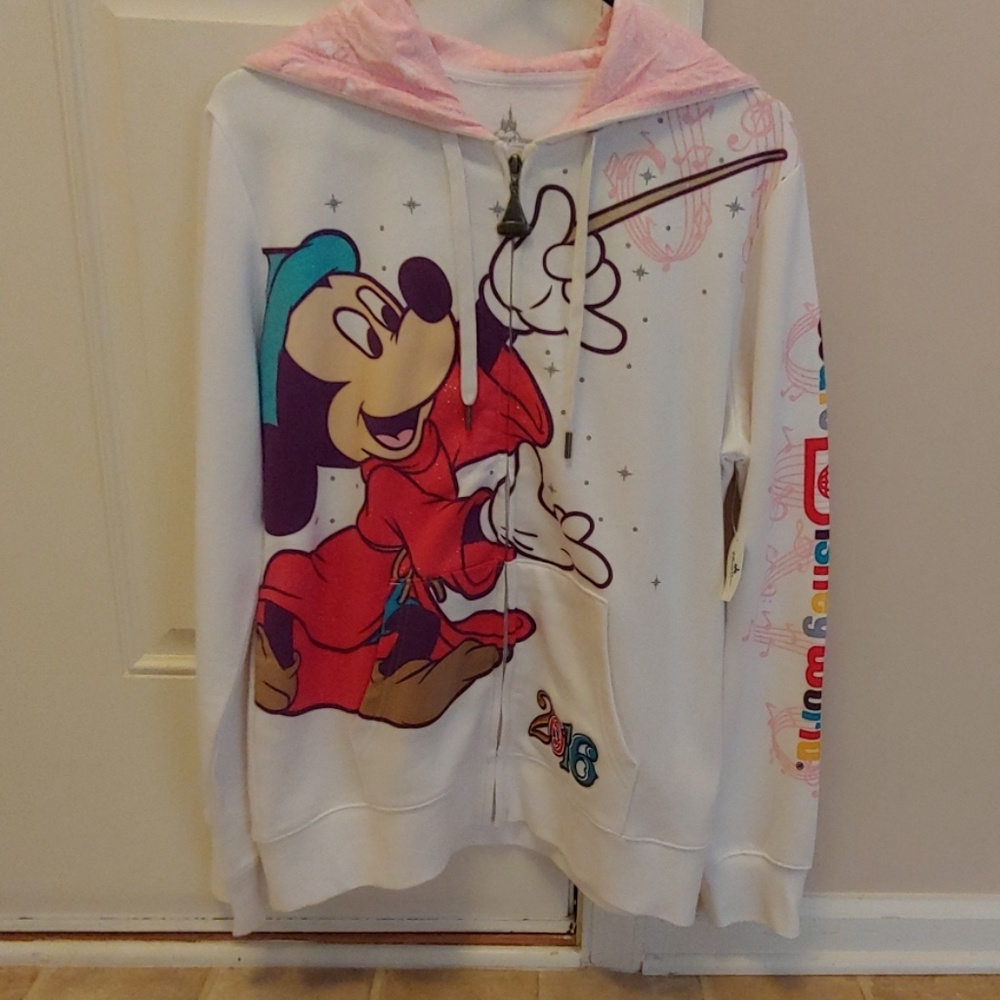 Disney zip up hoodie